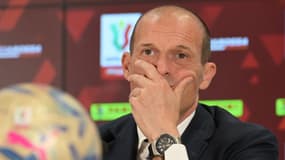 Massimiliano Allegri à Turin le 14/05/2024