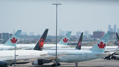 Selon Air Canada, la grève a entraîné des annulations affectant 500.000 personnes
