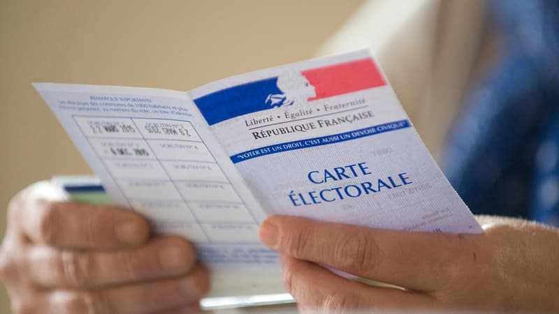 Carte électorale (photo d'illustration)