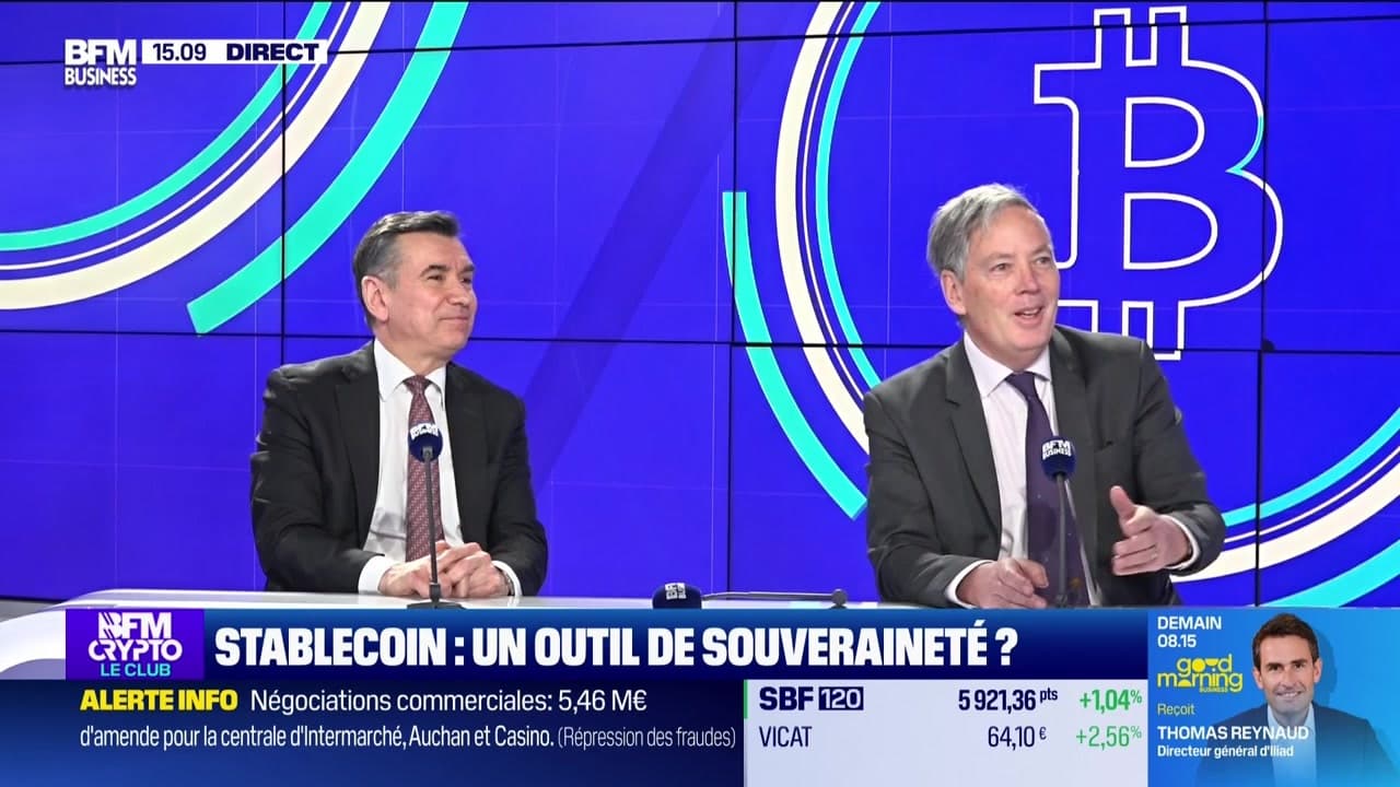BFM Crypto, le Club : Euro numérique vs Stablecoin, le débat - 25/03