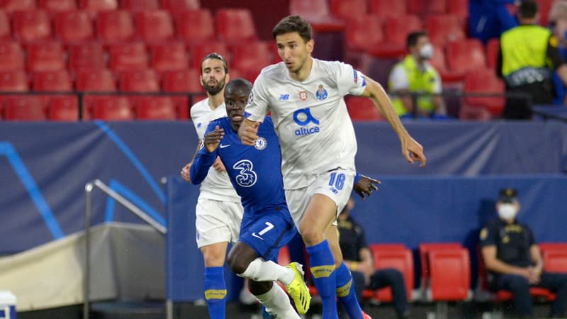 N'Golo Kanté lors de Chelsea-Porto