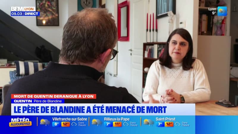 Mort de Quentin Deranque à Lyon : le père de Blandine a été menacé de mort