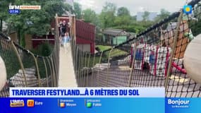 Il est désormais possible de traverser le parc Festyland à 6 mètres du sol