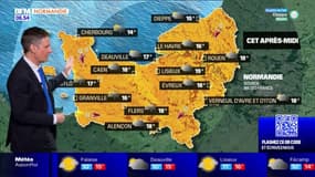 Quelques averses ce lundi après-midi, jusqu'à 19°C à Lisieux