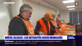 Alsace: les retraités aussi mobilisés contre la réforme des retraites