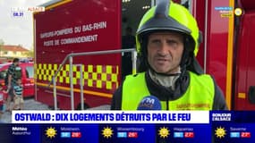 Ostwald: dix logements détruits dans l'incendie d'un écoquartier