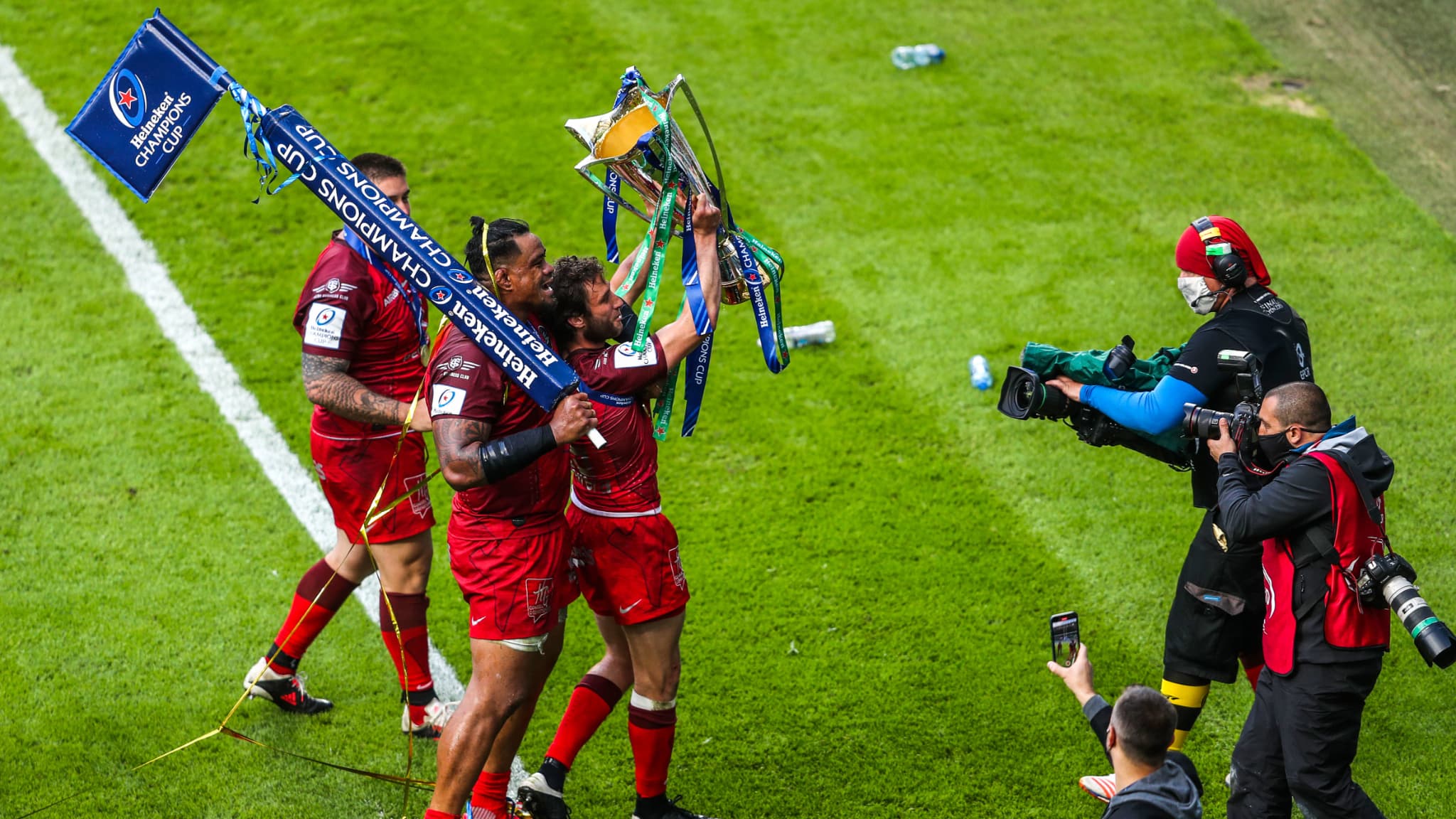 Tekori lors de la finale de Champions Cup, à Twickenham le 22 mai 2021 Tekori lors de la finale de Champions Cup, à Twickenham le 22 mai 2021