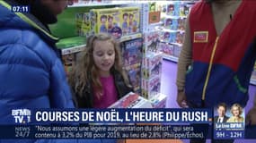 Courses de Noël : l'heure du rush