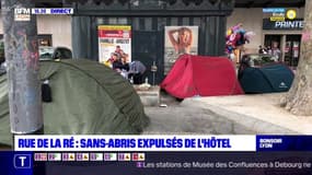 Rue de la République : les sans-abris expulsés de l'hôtel
