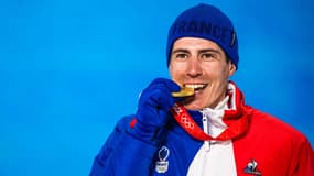 Quentin Fillon Maillet, champion olympique de l'individuel.