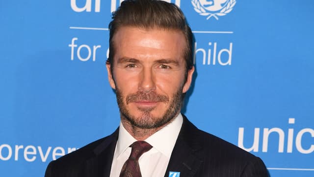 David Beckham à l'ONU à New York en 2016