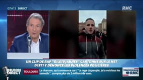 "Je suis le porte-parole des gens qui ont faim", témoigne le rappeur "gilet jaune"  D1ST1