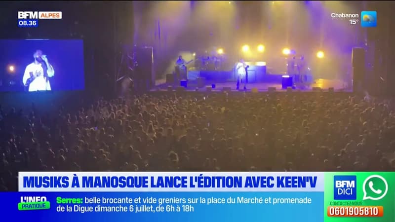 Le public au rendez-vous pour la 40ème édition de Musiks à Manosque