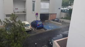 Tempête de grêle à Montpellier - Témoins BFMTV