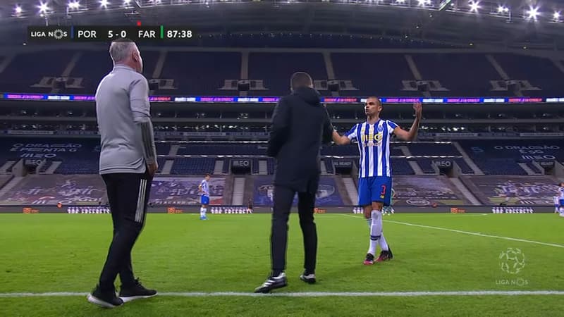 Porto: quand Pepe s'embrouille avec l'entraîneur adverse