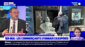 Le président de la CCI Lyon Métropole revient sur ce qu'il s'est dit à la réunion entre les association de commerçants et le maire de Lyon