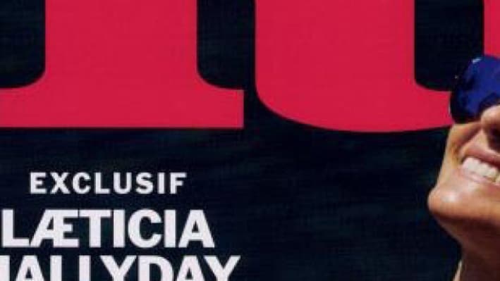 Laeticia Hallyday en couverture de Lui