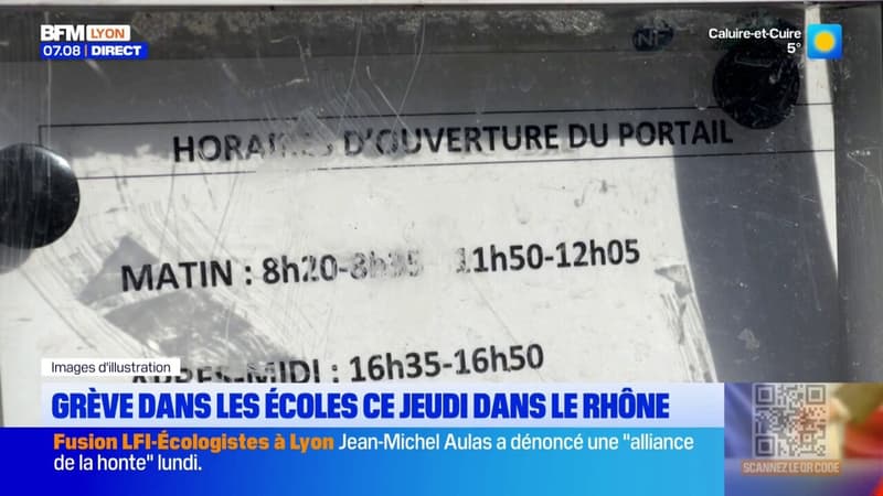 Grève dans les écoles ce jeudi dans le Rhône