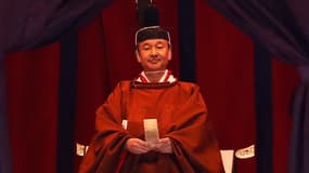 L'empereur Naruhito a officiellement proclamé son intronisation lors d'une cérémonie au Palais impérial de Tokyo, le 22 octobre 2019