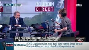 "Orange a sorti 'Flux Vision', ça permet en fonction des données émises par les téléphones portables de voir le nombre de personnes présentes au même endroit et donc de prédire qu'il y a des flux importants"