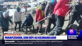 "Je me prépare pour y retourner": Antoine Aoun, aventurier normand paraplégique, revient sur son ascension du Kilimandjaro
