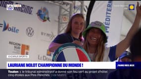 Laurianne Nolot, la Varoise championne du monde de kitefoil, le top chrono de la semaine dans J'aime mes jeux