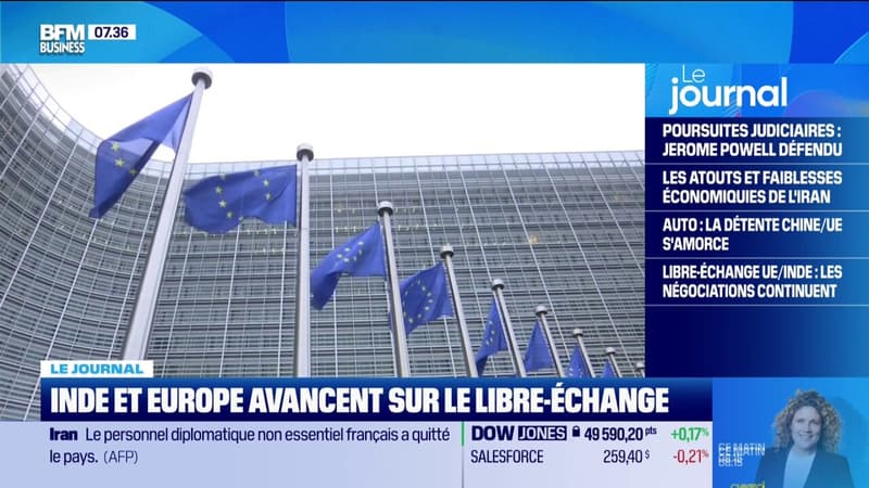 L'Inde et l'Europe avancent sur le libre-échange