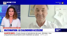 Bruno Lina, membre du Conseil scientifique, invité de Bonsoir Lyon