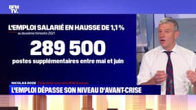 L'emploi dépasse son niveau d'avant-crise - 09/09