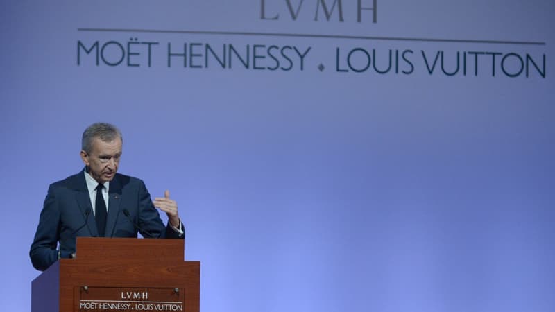 Bernard Arnault le PDG de LVMH, s'est félicité de cette année record. 