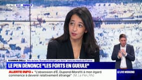 Karima Delli: "Marine Le Pen est prête à toutes les provocations immondes, indécentes, pour qu'on parle d'elle coûte que coûte"