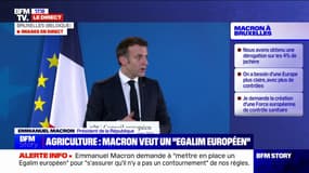 Crise agricole: Emmanuel Macron réclame à la Commission européenne des "simplifications concrètes et tangibles" dès la fin du mois de février