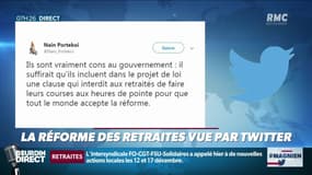 #Magnien, la chronique des réseaux sociaux : La réforme des retraites vue par Twitter