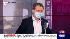 Rémi Salomon: "Il faut vraiment diminuer les interactions 7j/7, et éviter que les gens se rencontrent en dehors du cercle familial"