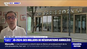 Jo-2024: "Plus de 90% des chambres bloquées depuis 15 mois étaient annulées" affirme Régis Tellier, hôtelier de Châteauroux