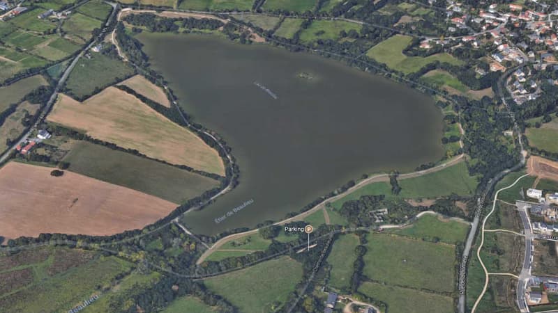 Le lac de Beaulieu, non loin de Nantes.