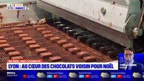 Lyon: l'effervescence aux chocolats Voisin à quelques jours de Noël