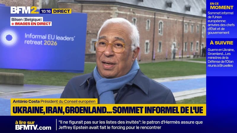 "Nous devons investir plus et mieux", estime le président du Conseil européen, António Costa lors d'un sommet informel de l'UE
