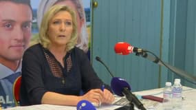 Marine Le Pen, le 10 juin 2021 à Villandry