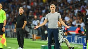 PSG-Montpellier : Dall'Oglio devant Galtier