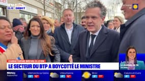 Lyon: le secteur du BTP a boycotté le ministre de la Transition écologique