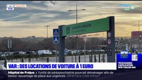 Var: des locations de voiture à un euro