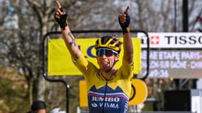 Primoz Roglic, à Chiroubles le 10 mars 2021