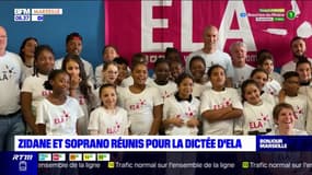 Marseille: Zidane de retour dans son quartier avec Soprano 