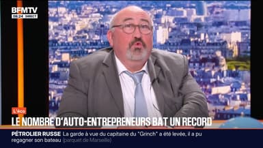BFM éco : Le nombre d'auto-entrepreneurs bat un record - 29/01