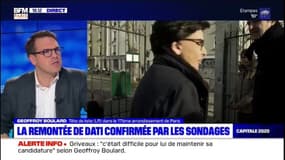 "Rachida Dati constitue un espoir pour changer Paris, pour remettre Paris à l'endroit", estime Geoffroy Boulard, candidat LR dans le 17e