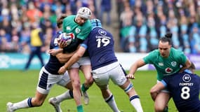 Les duels ont été âpres entre Irlandais et Ecossais, le 12 mars 2023.