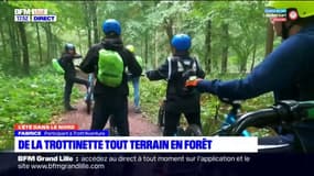 L'été chez vous: de la trottinette tout terrain en forêt