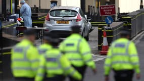 La police scientifique à l'ouvrage dans le Parlement britannique, mardi 14 août. 