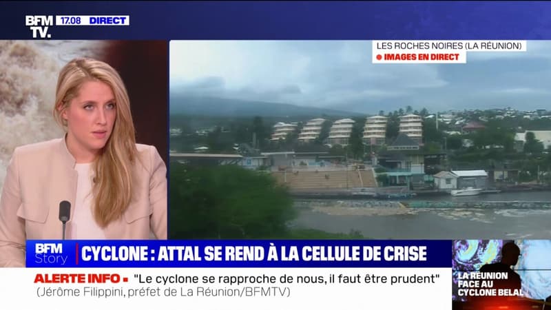 Le Premier ministre Gabriel Attal convoque une cellule de crise à 19 heures en prévision du cyclone Belal à la Réunion